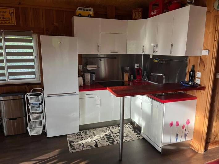 Ferienhaus für 4 Personen, mit Balkon und Terrasse sowie Garten und Ausblick in Carcans Plage - 2