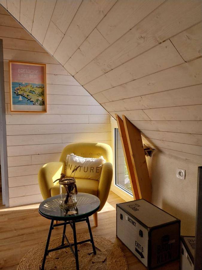 Location de vacances pour 4 personnes, avec jardin à Coëtmieux