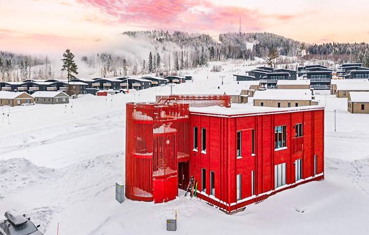 Ferienhaus für 8 Personen mit Sauna in Gästrikland