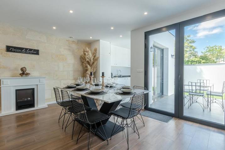 Maison de vacances pour 8 personnes, avec jardin