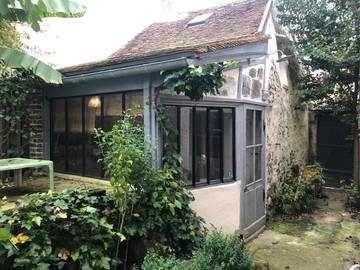 Maison de vacances pour 3 personnes, avec terrasse et jardin, animaux acceptés dans Val-d'Oise