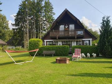 Ferienhaus für 6 Personen, mit Balkon und Garten am Silbersee