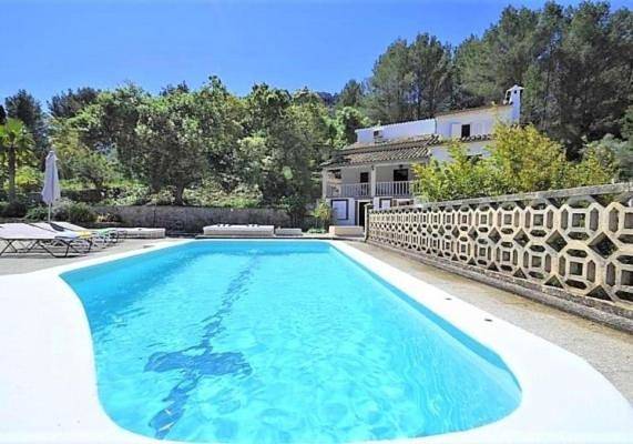 Maison de vacances pour 6 personnes, avec Balcon et Terrasse ainsi que Jardin et Piscine à Esporles