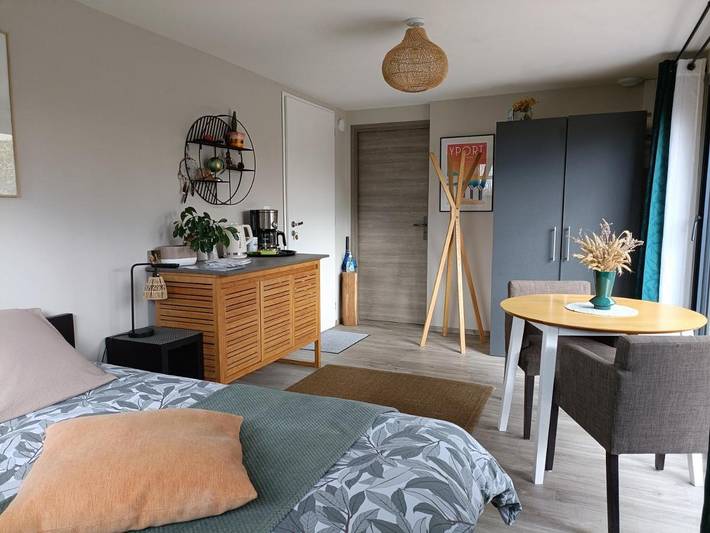 Maison de vacances pour 2 personnes, avec vue et jardin