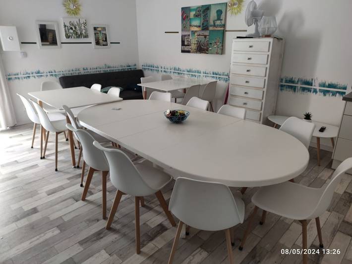 Gîte pour 23 personnes, avec jardin ainsi que piscine et terrasse à Arvert - 4