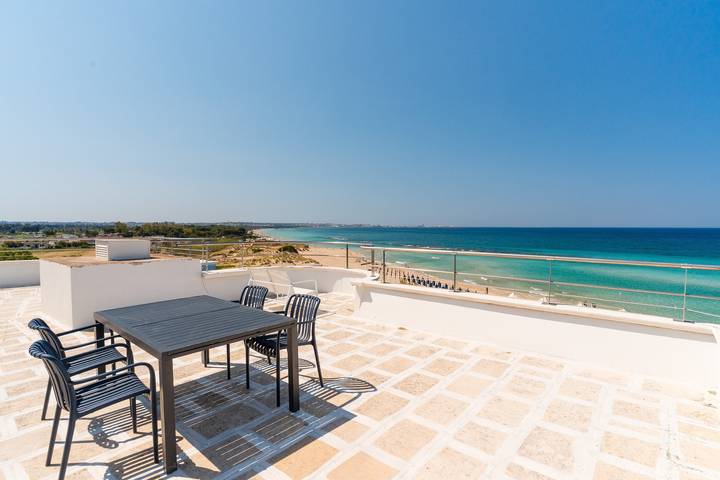 Ganze Wohnung, Apartment 'Best Sunset - Smeraldo' mit Bergblick, Wlan und Klimaanlage in Gallipoli, Golf von Tarent