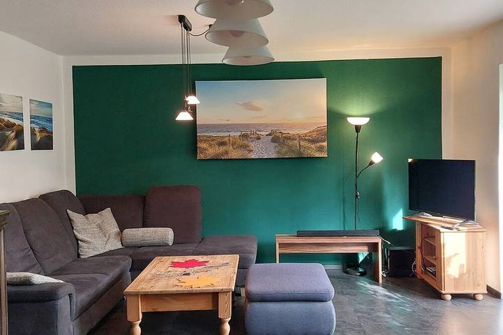 Bungalow für 5 Personen, mit Terrasse und Garten