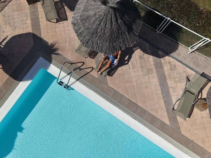 Hôtel pour 3 personnes, avec piscine et jardin dans Golf de la Grande Motte