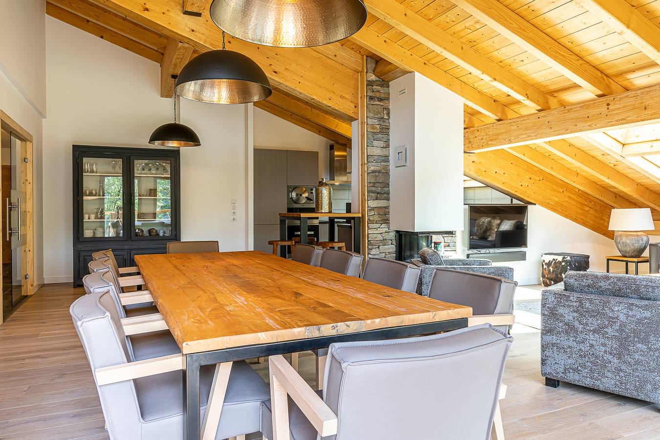 Alpchalets Portes du Soleil — Penthouse 8p. sauna in Abondance, Les Portes du Soleil