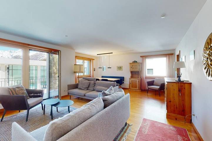 Ferienwohnung für 5 Personen, mit Balkon in St. Moritz