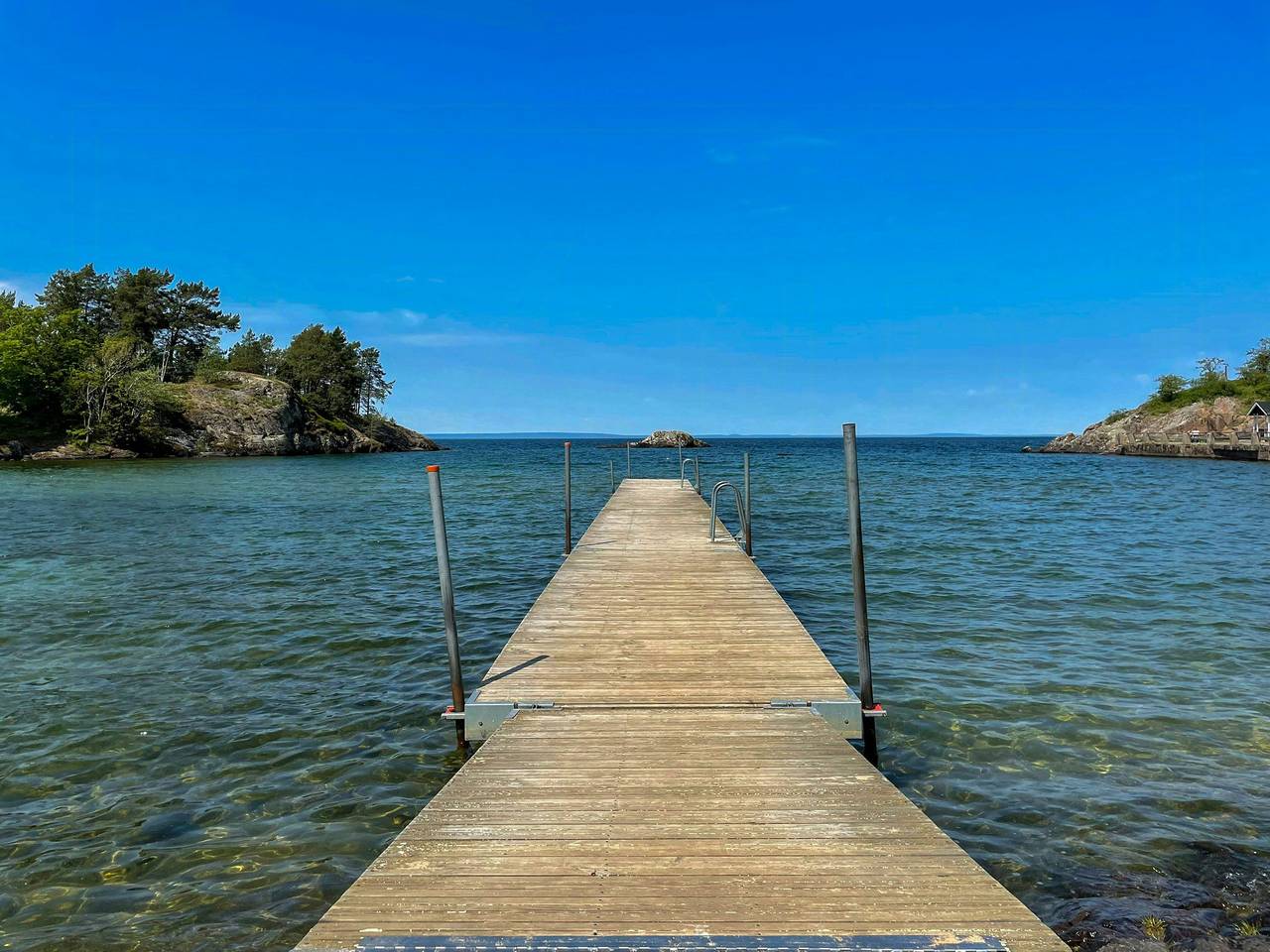 Eine ruhige Oase mit einem wunderschönen Villengarten in Ödeshög, Vättern