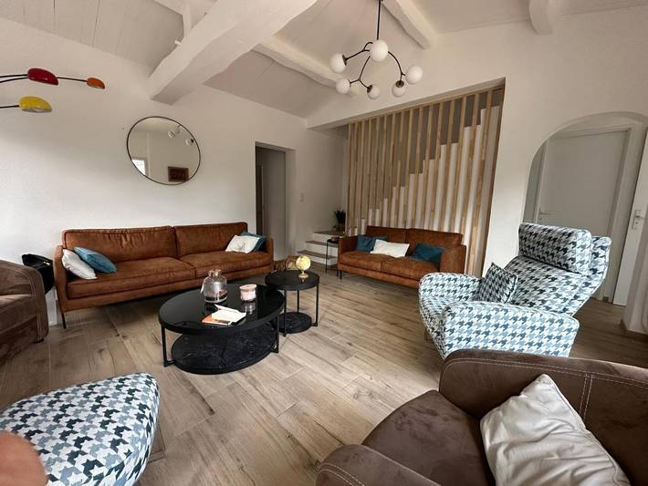 Location de vacances pour 15 personnes, avec jardin et terrasse dans Plage des Sableaux - 4