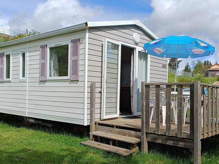 Camping La Cigale de l'Allier - Mobilhome 2 personnes - O'Hara Ou Trigano in Langogne, Région de Mende
