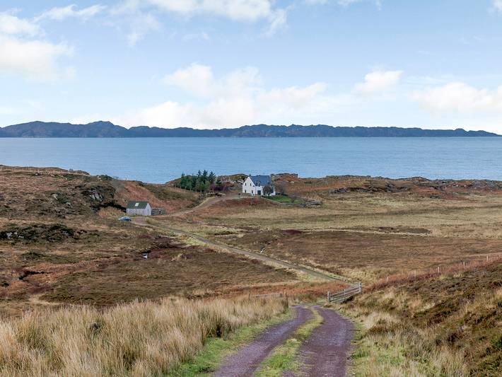Cottage for 7 people, with garden in Scotland