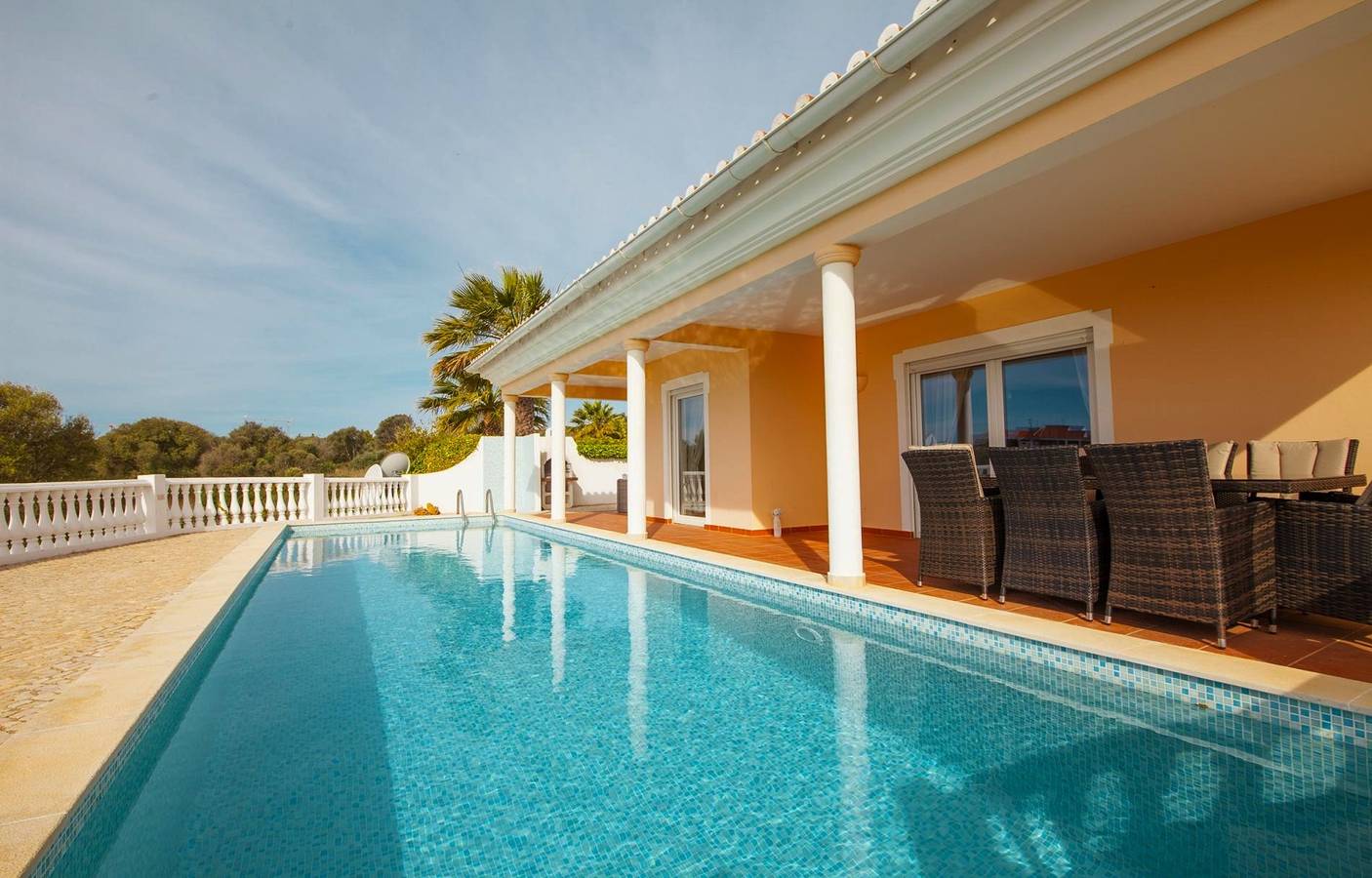 Villa für 10 Personen mit Balkon in Lagos, Faro Distrikt