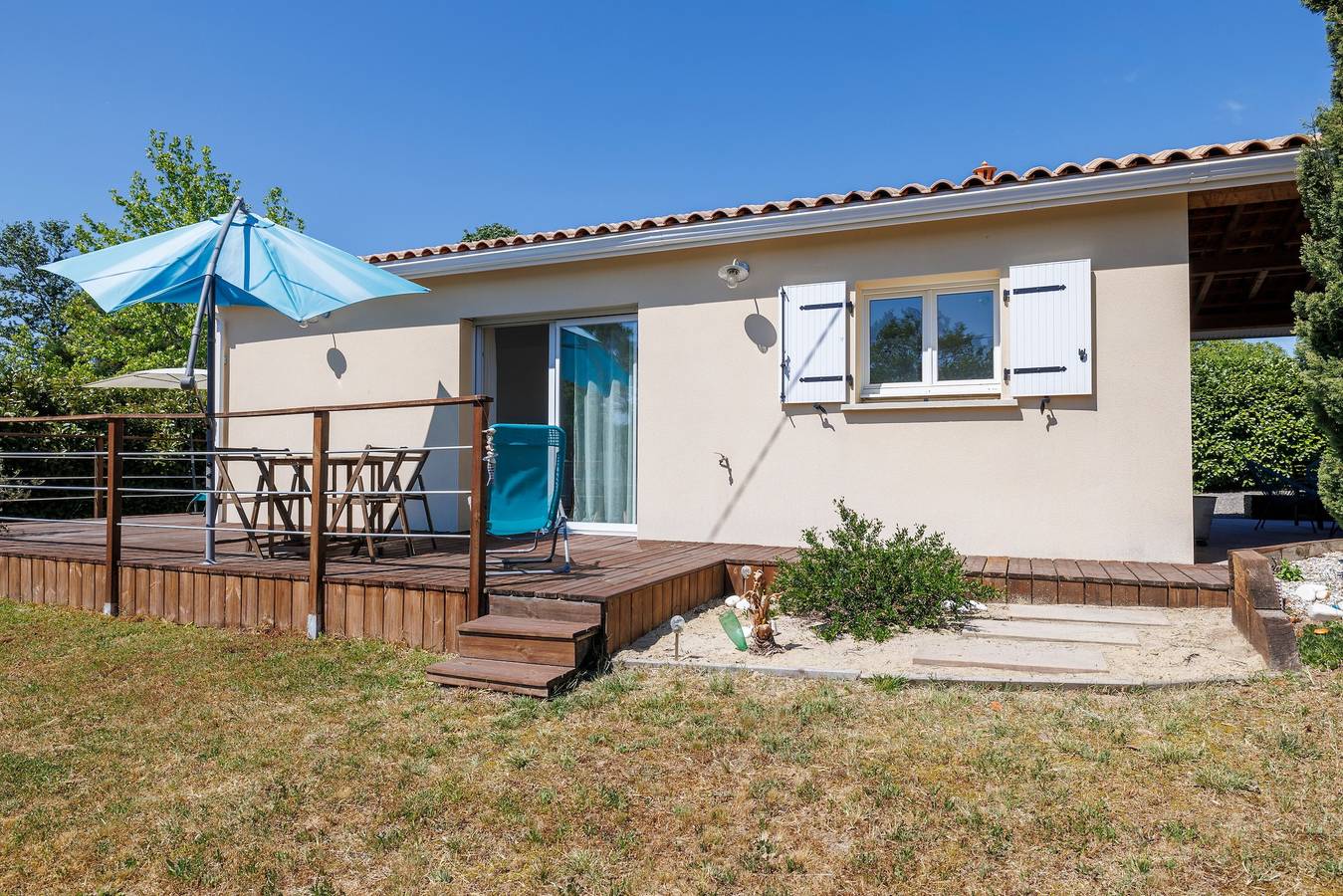 Maison de vacances 'Lacaducee' avec balcon, Wi-Fi et climatisation in Peujard, Région de Blaye