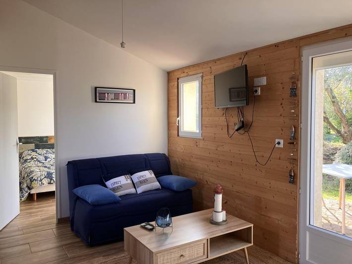 Gîte pour 4 personnes, avec jardin, animaux acceptés