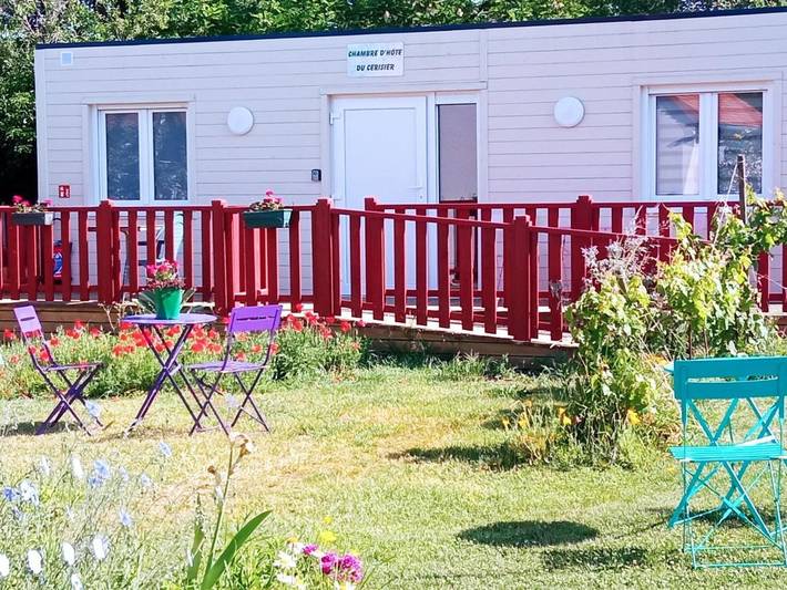 Chambre d’hôte pour 2 personnes, avec Terrasse