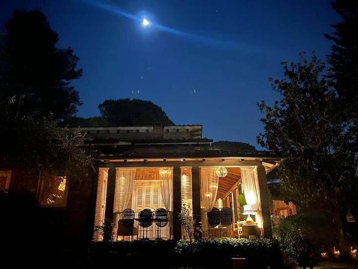 Villa voor 6 personen, with Balkon and Terras as well as Tuin and Uitzicht in Rome