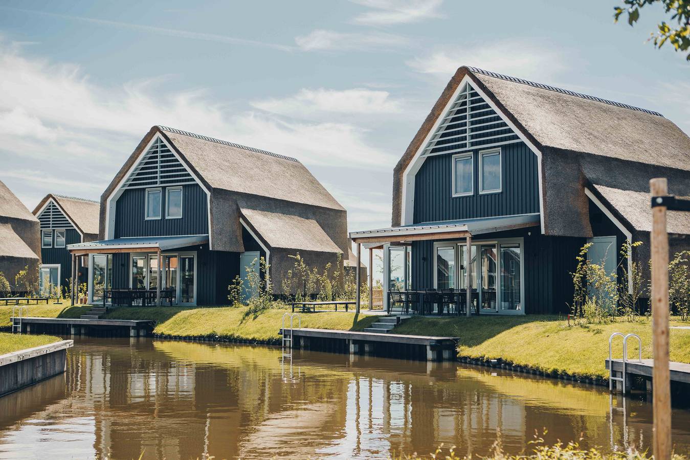 Boutique Parc Pharshoeke — Wasserrvilla Binnenhafen mit Sauna | 8 Personen in Heeg, Ijsselmeer