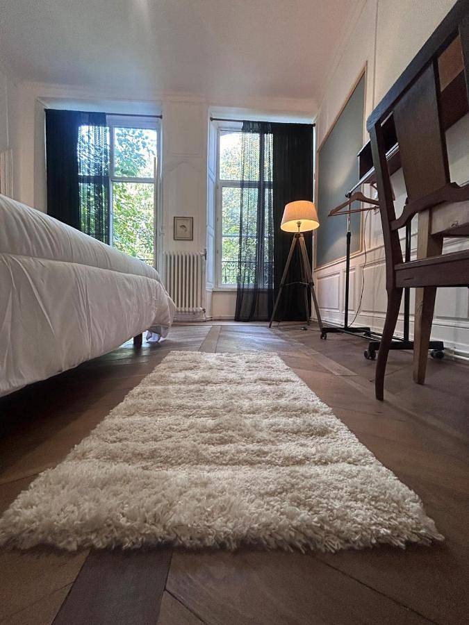 Appartement de vacances pour 5 personnes, avec Terrasse ainsi que Jardin et Vue