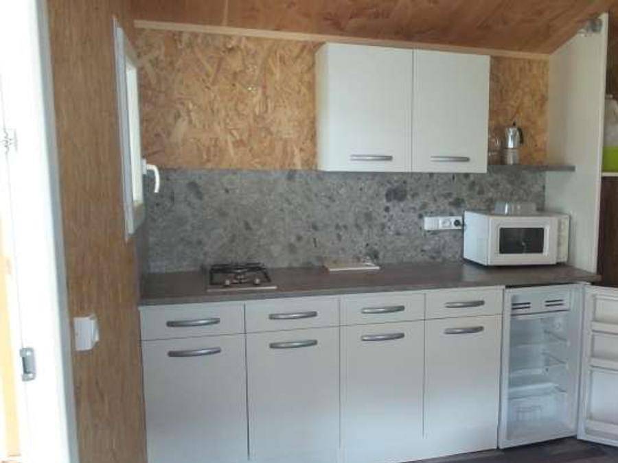 Camping Le Lachat - Chalet 4 personas - Cabina De Madera Sin instalaciones sanitarias in Thônes, Región de Annecy