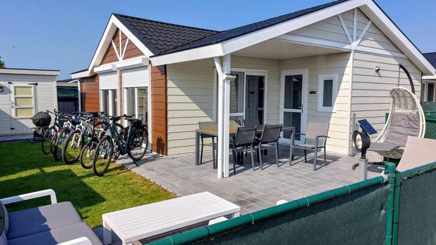 Chalet für 6 Personen, mit Sauna und Garten, mit Haustier in Belgische Küste