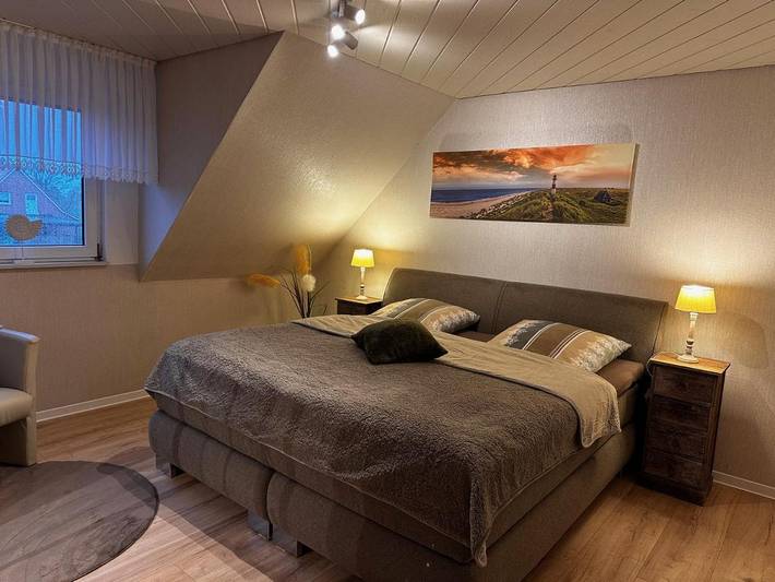 Ferienwohnung für 4 Personen, mit Balkon und Ausblick in Osteel
