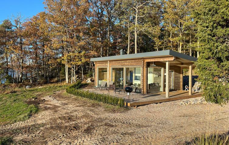 Ferienhaus für 4 Personen mit Terrasse in Bolmen