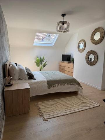 Gîte pour 2 personnes, avec terrasse ainsi que jacuzzi et sauna à Furnes