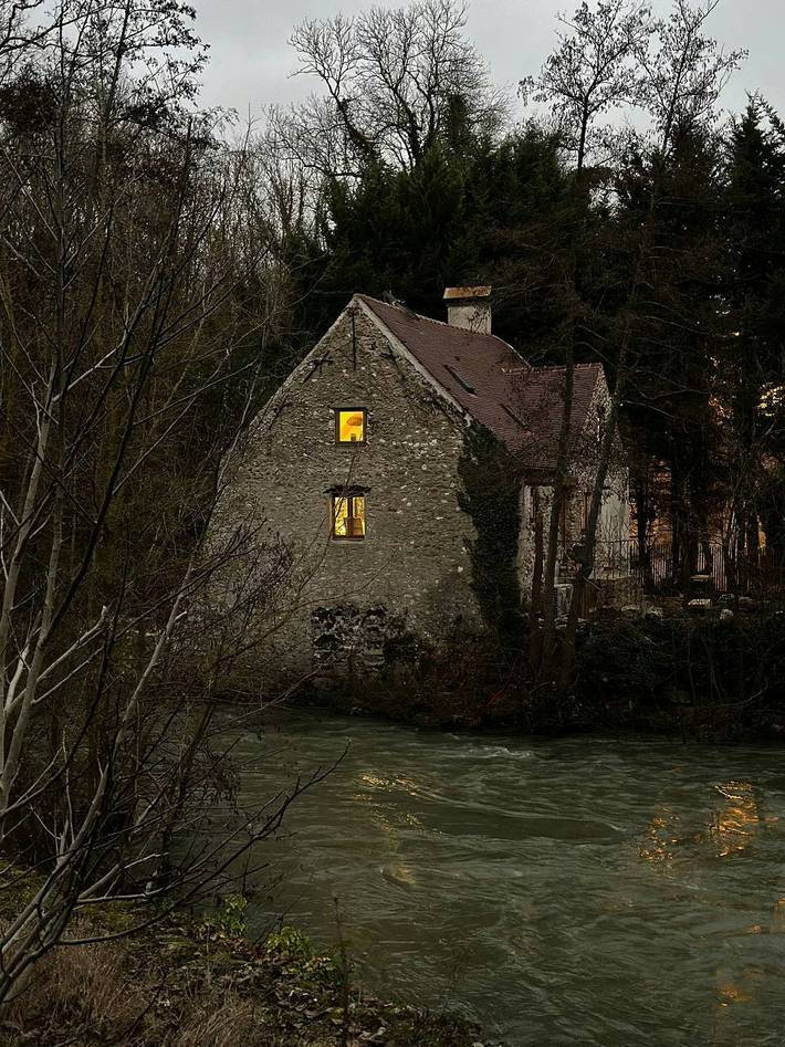 Maison de caractère près de la rivière à Boussy in Boussy-Saint-Antoine, Essonne