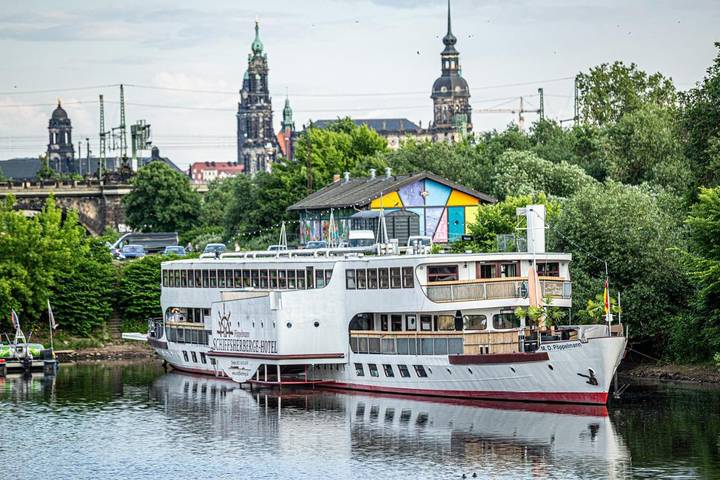 Boot für 4 Personen, mit Terrasse in Sachsen