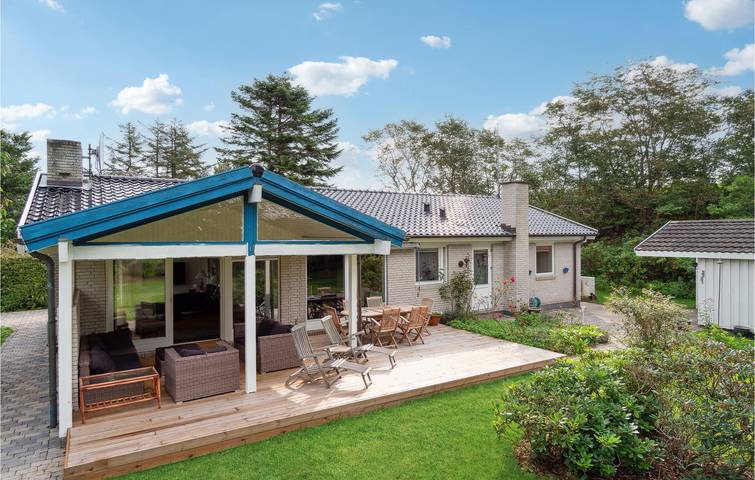 Ferienhaus für 6 Personen, mit Terrasse und Garten