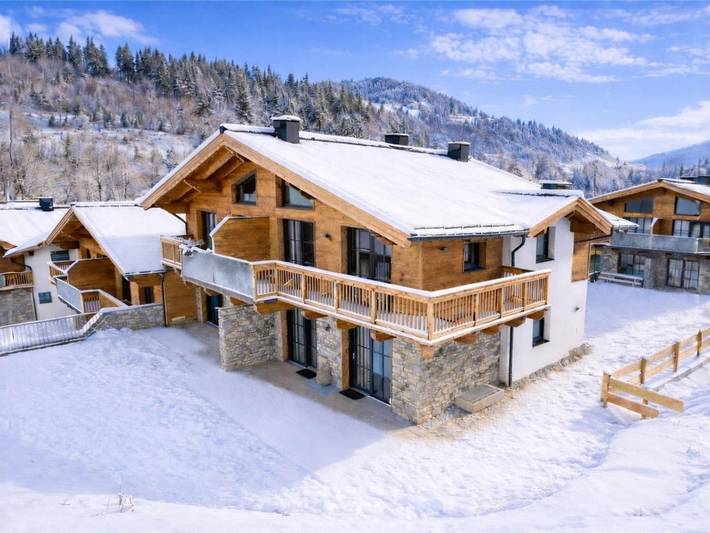 Chalet für 8 Personen, mit Terrasse und Sauna sowie Garten - 1
