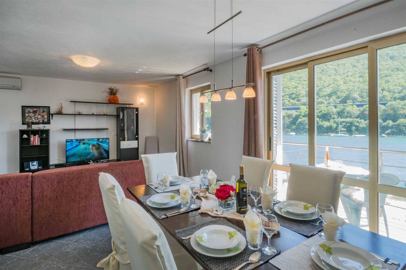 Ganze Wohnung, Ferienhaus Villa Dorijana in Plomin, Ostküste Istrien