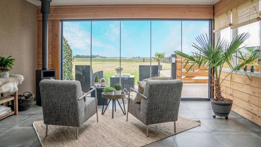 Chambre d’hôte pour 2 personnes, avec Terrasse ainsi que Jardin et Sauna dans Drenthe