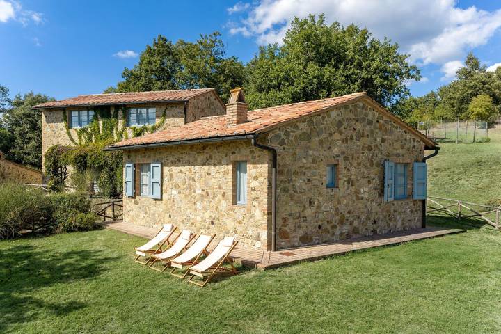 Casa Stella Serena, Casole D'Elsa, Pool - Podere le Scopaie in Chiusdino, Siena Provinz