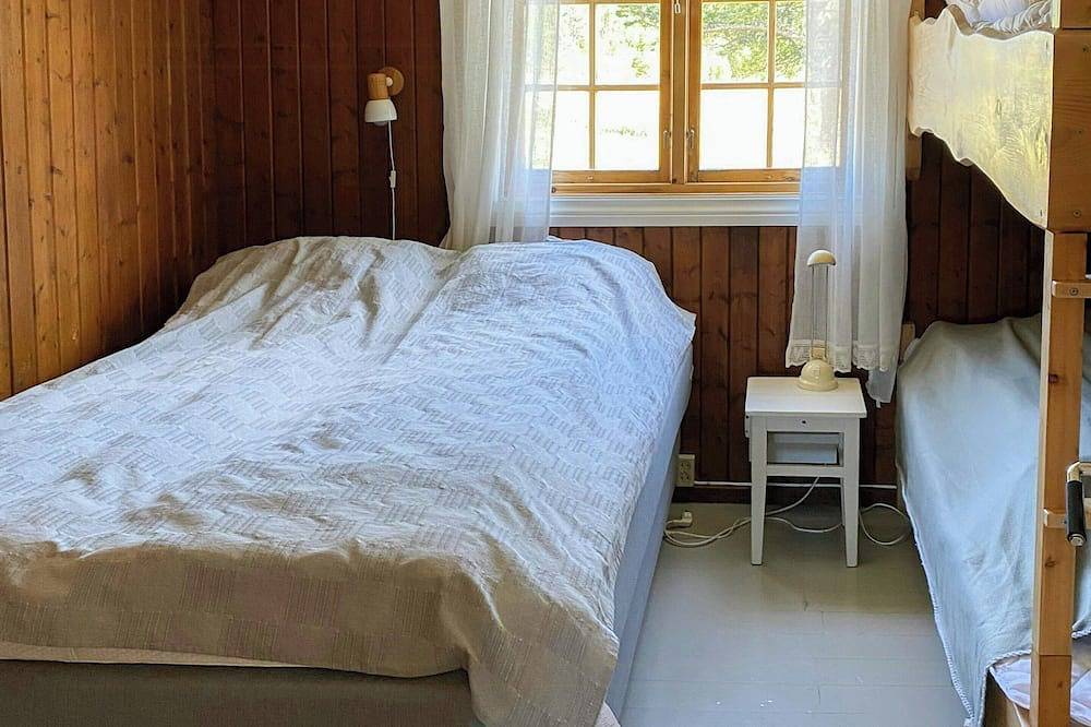Traditionelle Almhütte mit Blick auf Skogshorn in Hemsedal