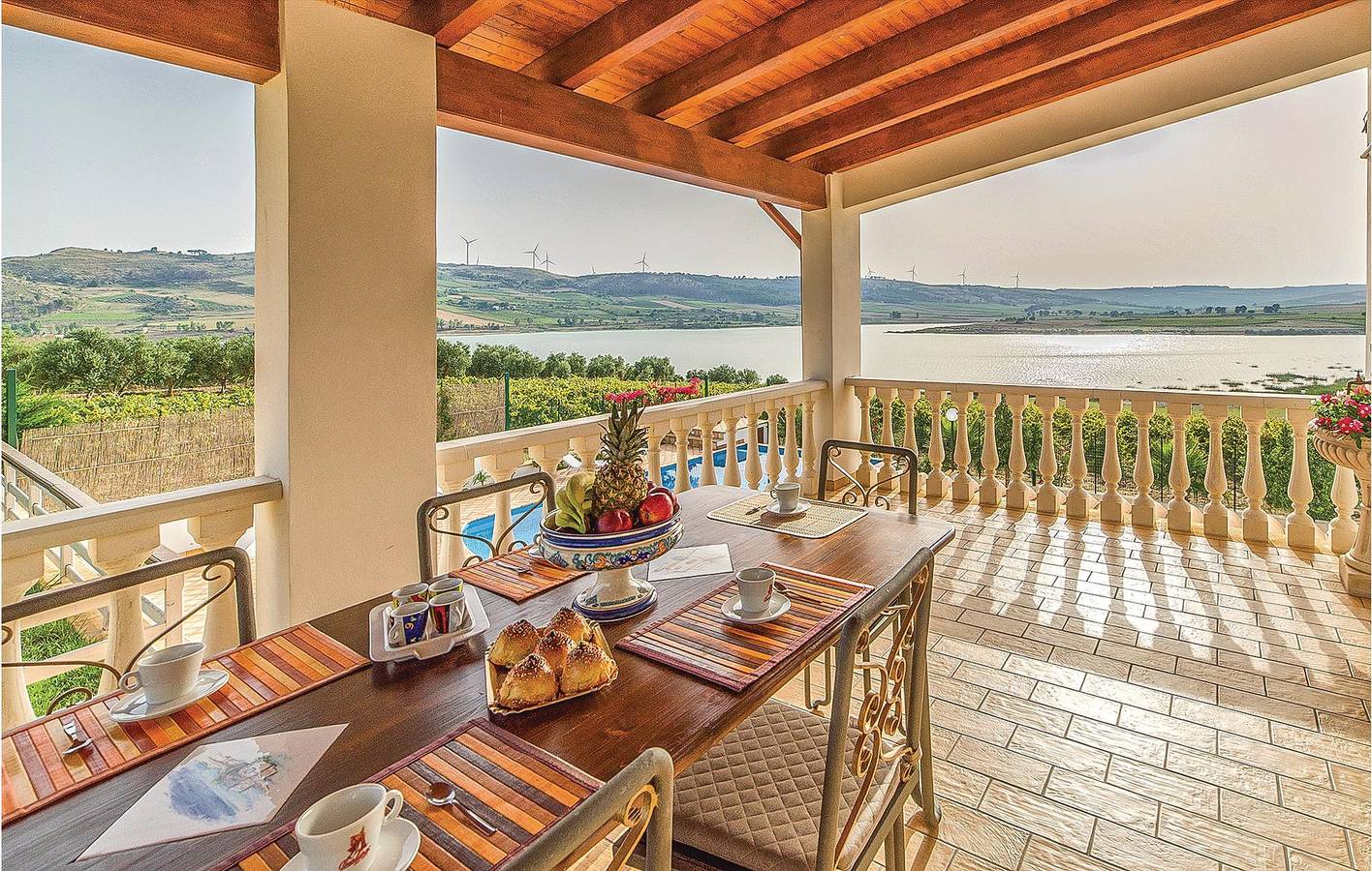 Moderno appartamento di 120 mq: AC, piscina, terrazza e altro in Sambuca di Sicilia, Provincia di Agrigento