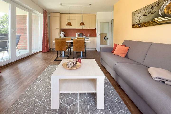Ferienwohnung für 4 Personen, mit Balkon und Sauna in Duhnen, Cuxhaven