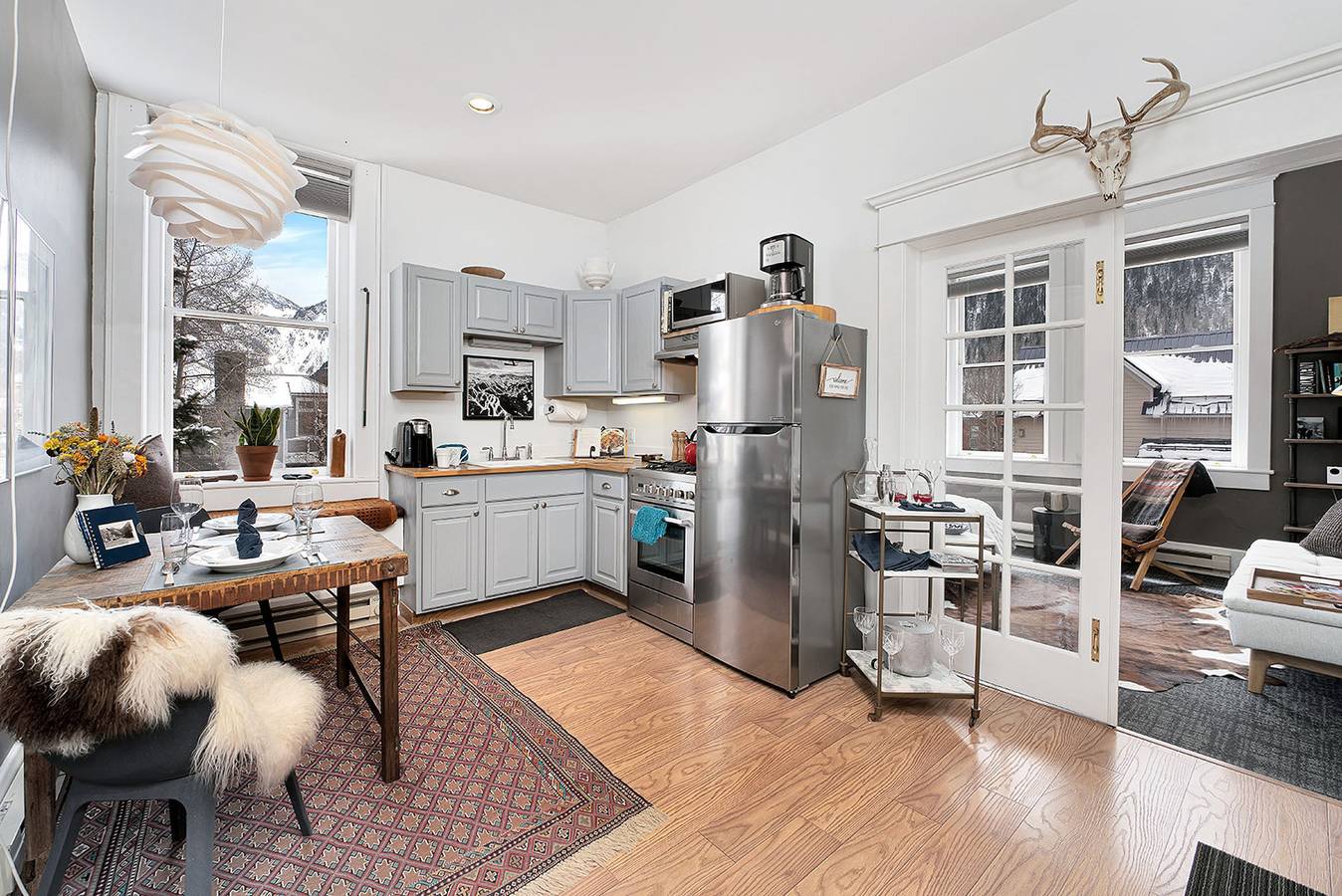 Entire apartment, Miners Union 7 Telluride Condo 1Br, 1Ba, Sleeps 2 in Telluride, Telluride Ski Resort