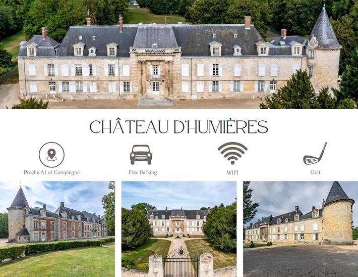 Gîte pour 4 personnes, avec Vue à Monchy-Humières