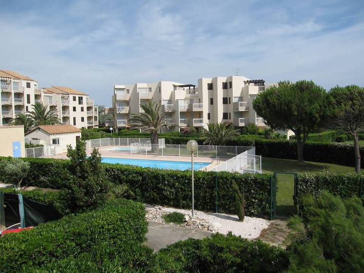 Appartement de vacances pour 5 personnes, avec Terrasse et Piscine