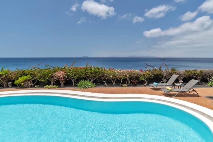 Ferienwohnung 'La Casita' mit Meerblick, WLAN und Klimaanlage in Playa Blanca, Yaiza