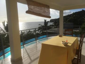 Cottage pour 2 personnes, avec terrasse et vue à Bouéni