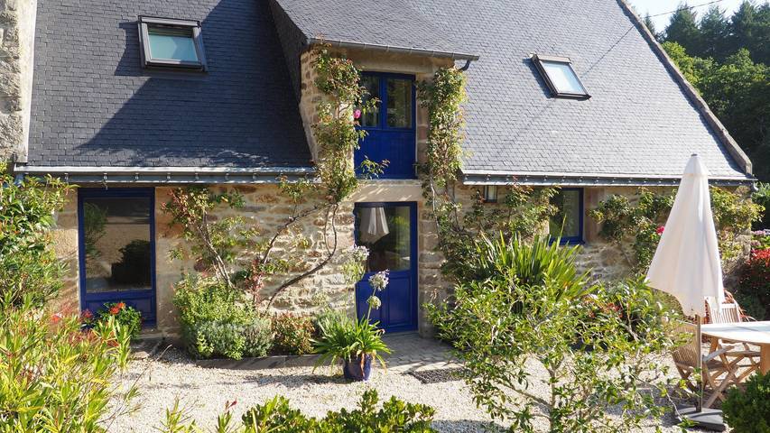 Gîte pour 5 personnes, avec jardin et terrasse à Brandérion