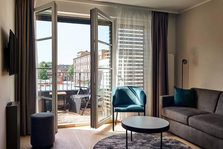 Ferienhaus für 2 Personen, mit Balkon und Terrasse in Barmbek Hamburg