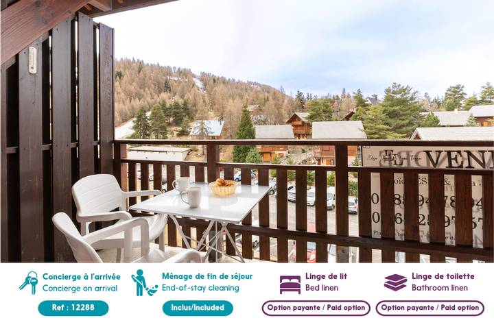 Gîte pour 8 personnes, avec balcon dans La Joue du Loup - 2