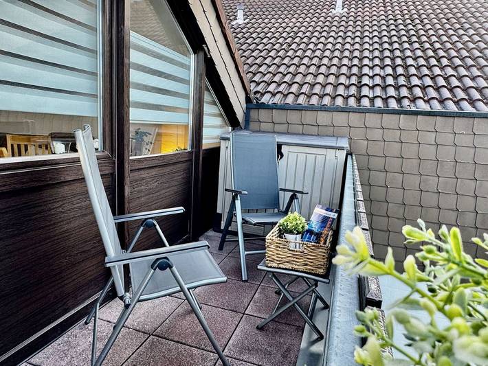 Ferienwohnung für 3 Personen, mit Balkon in Carolinensiel - 4