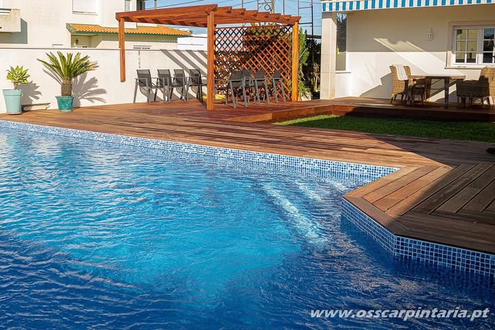 Chambre d’hôte pour 4 personnes, avec jardin et piscine dans Gafanha da Nazaré